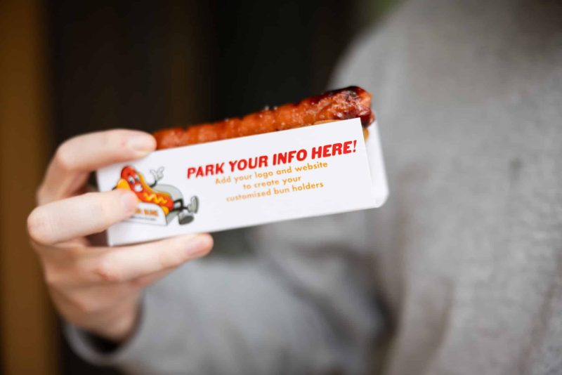 custom hot dog trays